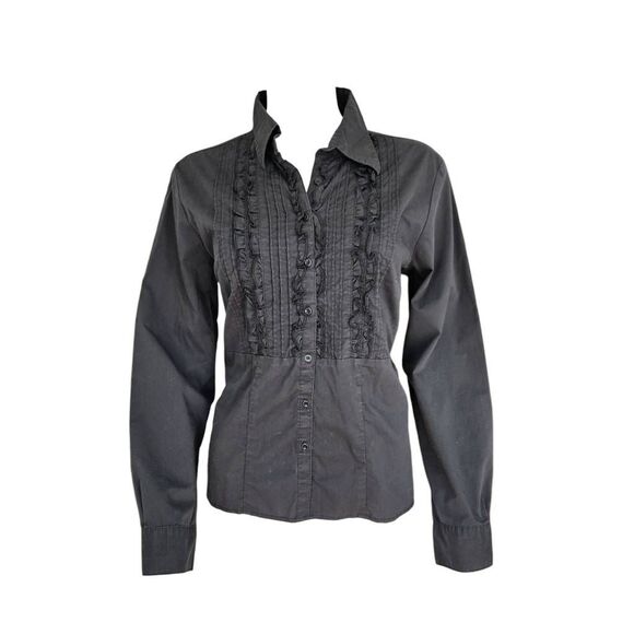 y2k trad goth button down - Picture 1 of 6
